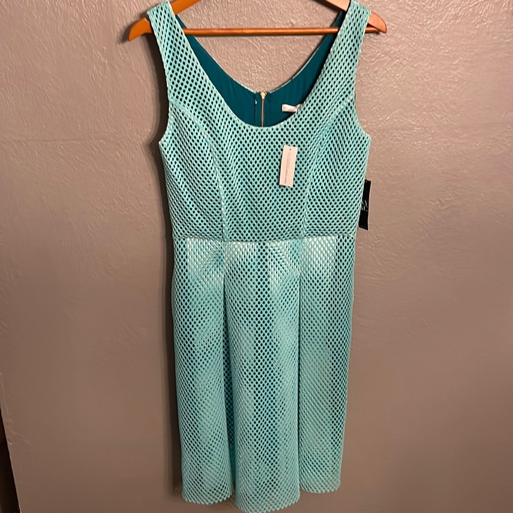 New York & Company Sleeveless Overlay Dress. New with tags